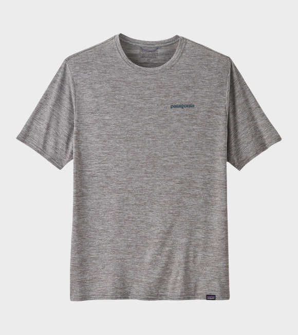 Patagonia - M's Cap Cool Daily Graphic Shirt Waters Feather Grey