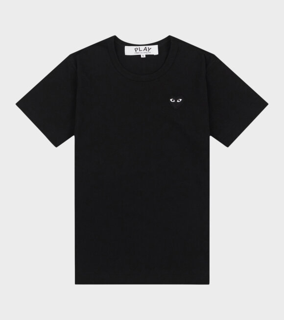 Comme des Garcons PLAY - U Black Heart T-shirt Black