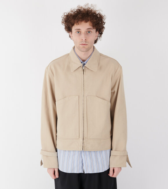 Stockholm (Surfboard) Club - Work Jacket Beige