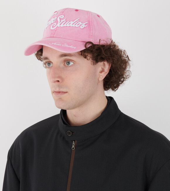 Acne Studios - Logo Cap Bubble Pink