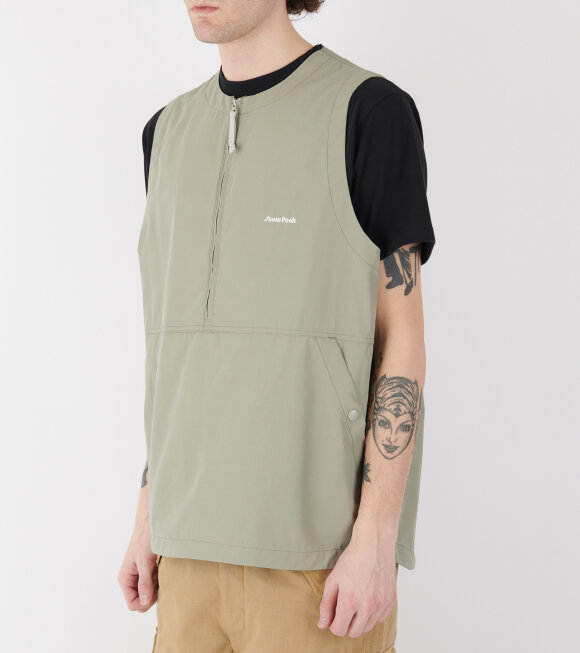 Snow Peak - Light Mountain Cloth Vest Beige