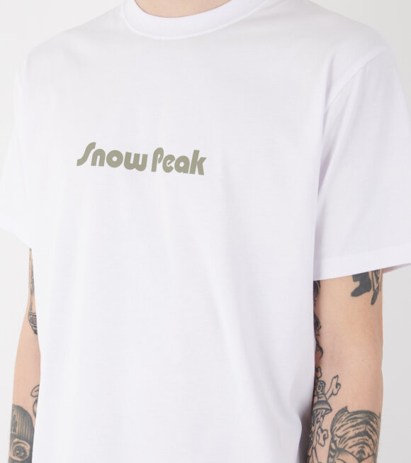 Snow Peak - Unwind T-shirt White