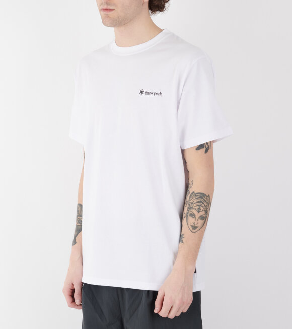 Snow Peak - Logo T-shirt White