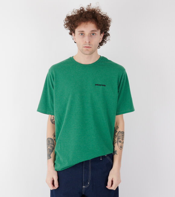 Patagonia - M's P-6 Logo Responsibili-Tee Heartleaf Green