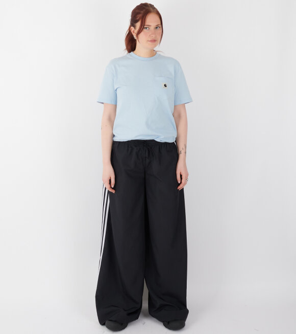 Adidas  - Oversized Trackpants Black/White