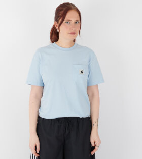 W S/S Pocket T-shirt Air Sky