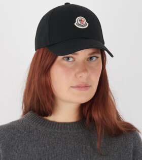 Cotton Baseball Cap Black