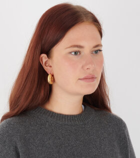 Ripple Hoops Gold