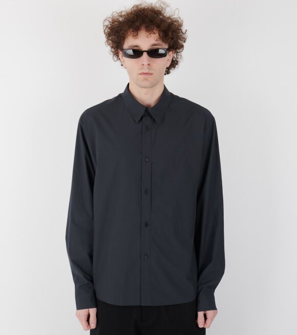 Amomento - Basic Pocket Shirt Navy