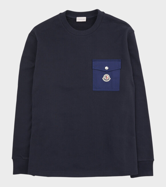 Moncler - Zip Sweatshirt Navy