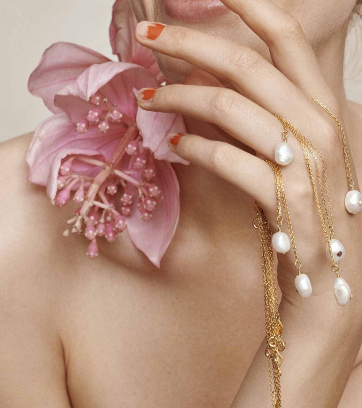 Anni lu sale baroque pearl necklace