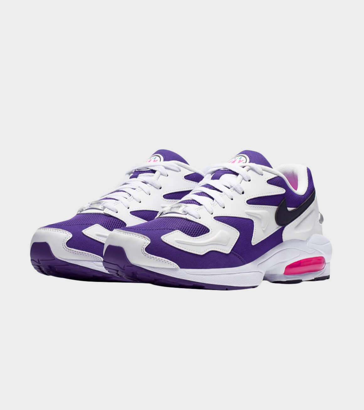 purple and white air max