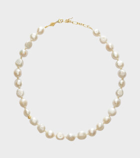 Anni Lu Stellar Pearly Necklace White - dr. Adams