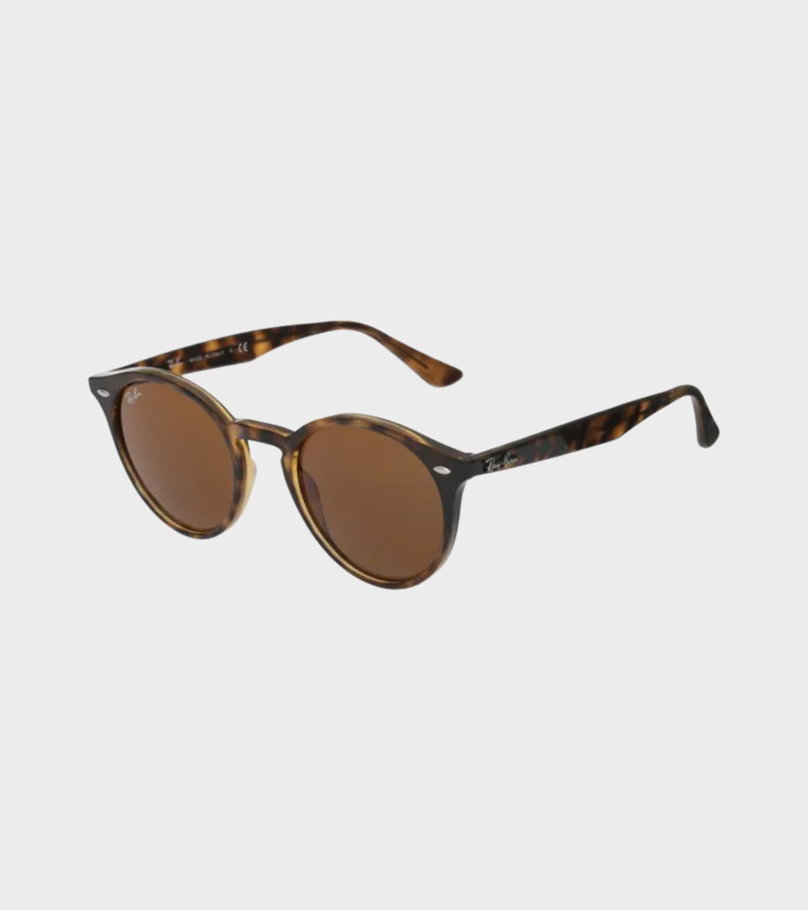 Ray-Ban RB2180 Round Glasses Brown Classic Adams