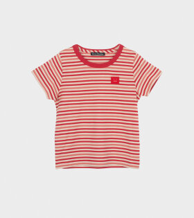 Mini Nash Striped SS T-shirt Red