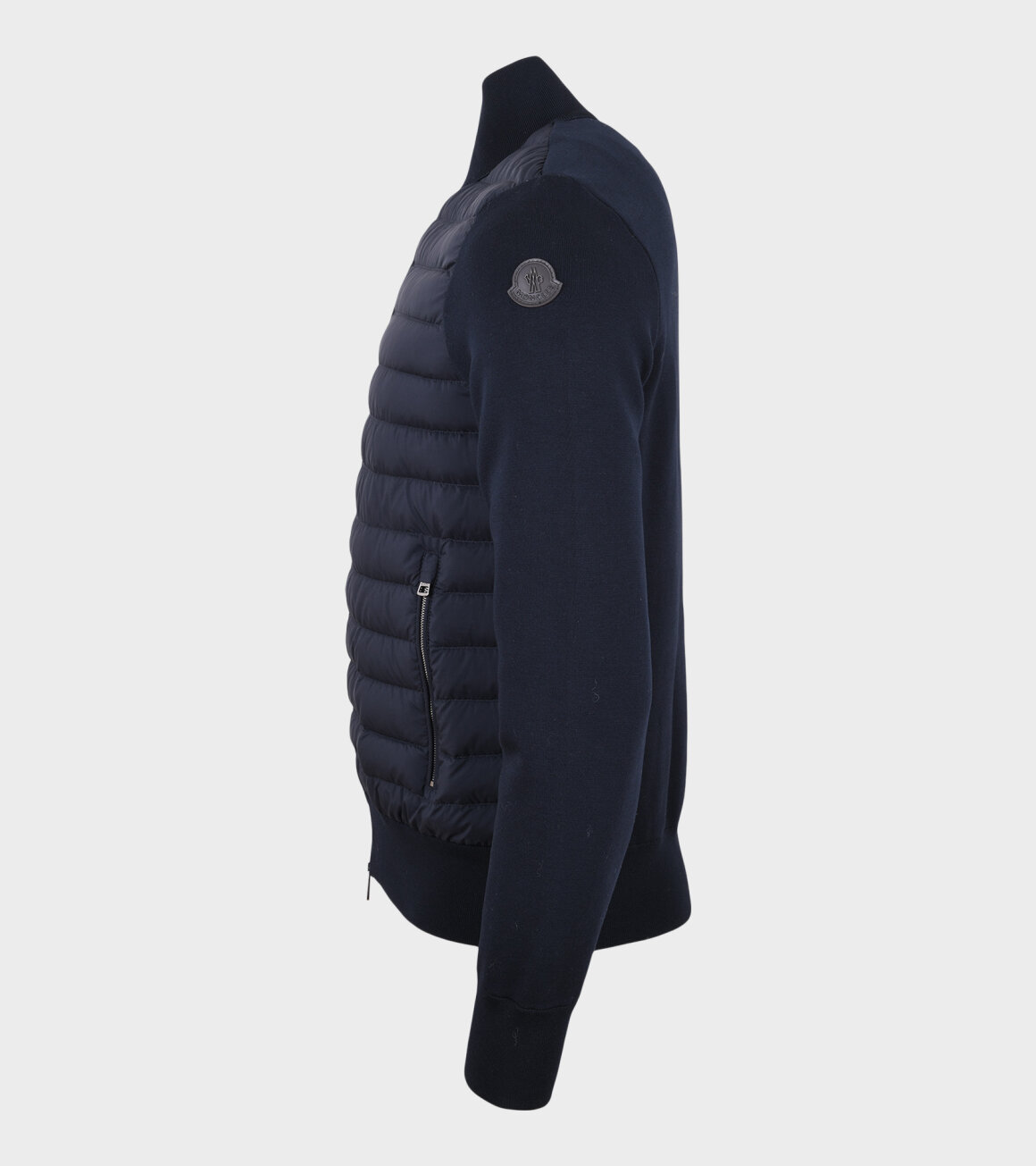 極美品 MONCLER CARDIGAN TRICOT ブラック S 正規品 店舗クーポン