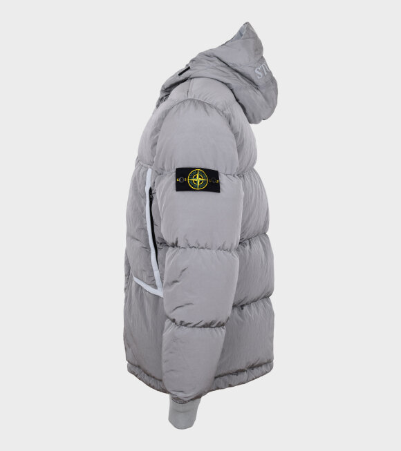 dr. Adams - Stone Island Nylon Metal Down Jacket Grey