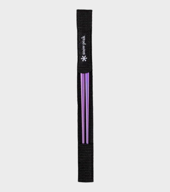 Snow Peak - Anodized Titanium Chopsticks Purple 