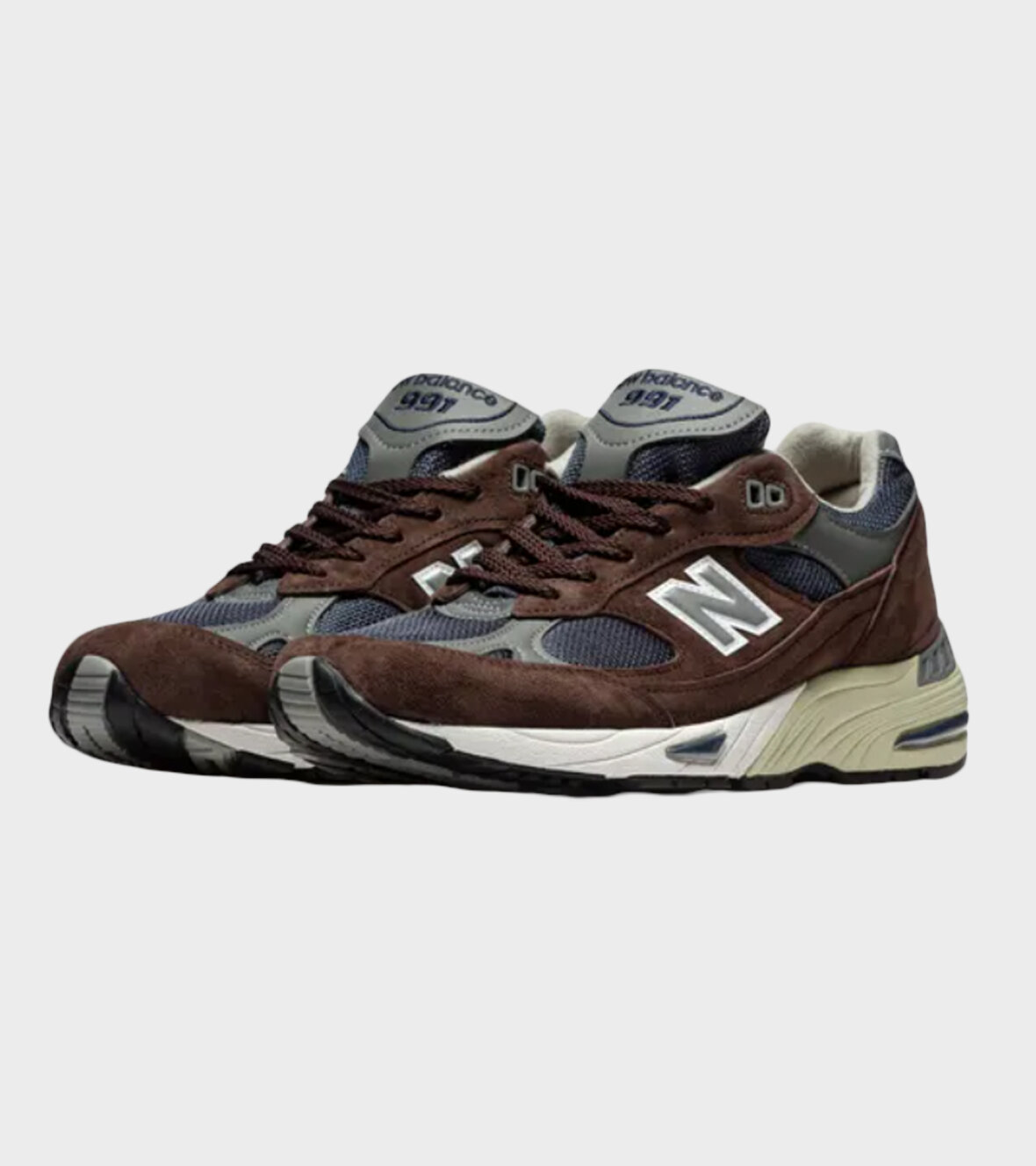 dr. Adams - New Balance M991BNG Brown/Navy