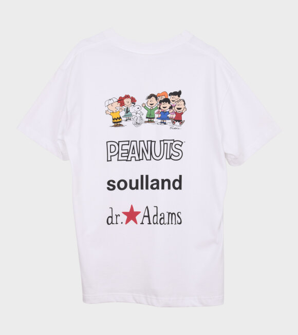 Soulland X Peanuts - Peanuts X Dr. Adams T-shirt White