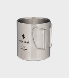 Stainless Vacuum Double Wall 450ml Mug Silver