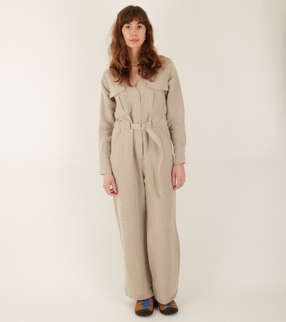 AF Agger - Linen Boilersuit Nature