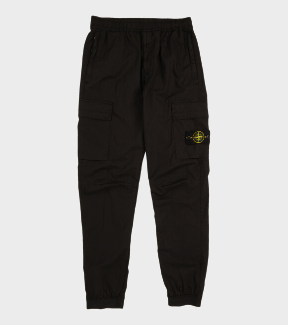 Stone Island - Cotton Patch Trackpants Black