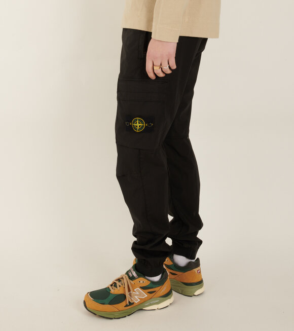 Stone Island - Cotton Patch Trackpants Black