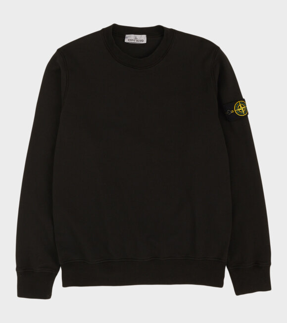 Stone Island - Cotton Sweatshirt Black