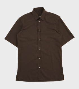 S/S Shirt Dark Brown