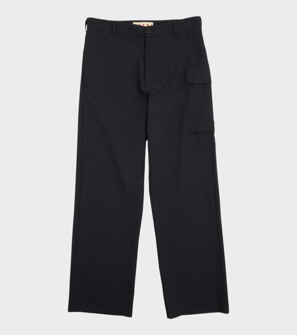 Marni - Wool Trousers Navy