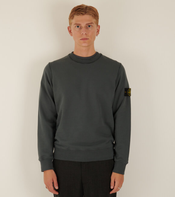 Stone Island - Cotton Sweatshirt Dark Grey