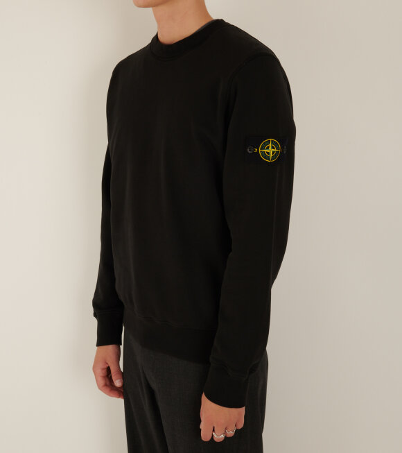 Stone Island - Cotton Sweatshirt Black