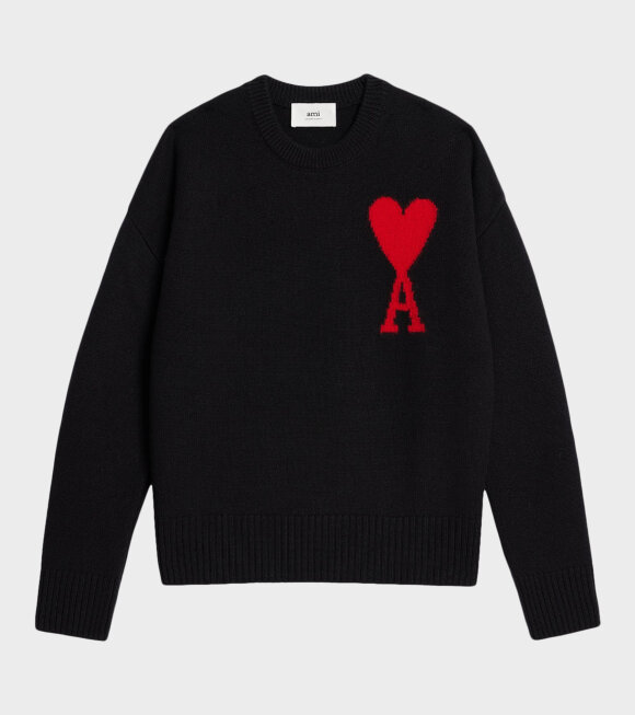 AMI - Ami De Coeur Knit Black