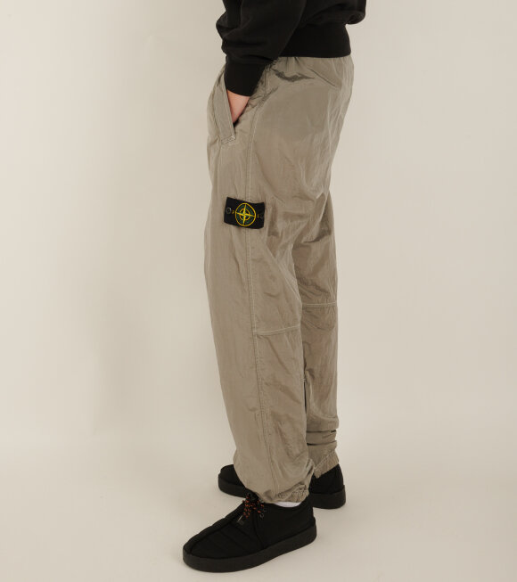 Stone Island - Econyl Metallic Nylon Trousers Grey