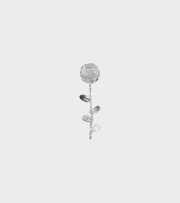 Corali - Rose Earring Silver