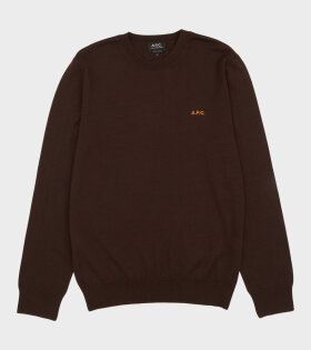 Axel Pullover Knit Marron Brown