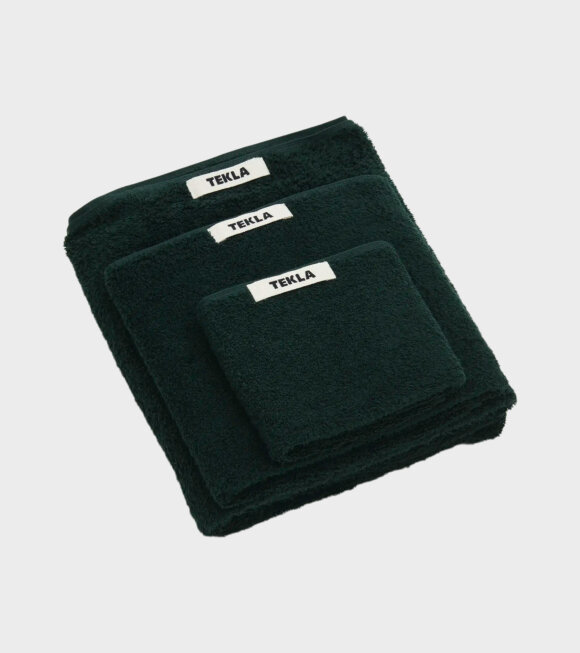 Tekla - Hand Towel 50x90 Forest Green