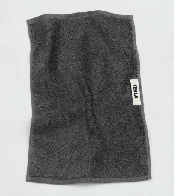 Tekla - Hand Towel 50x90 Charcoal Grey