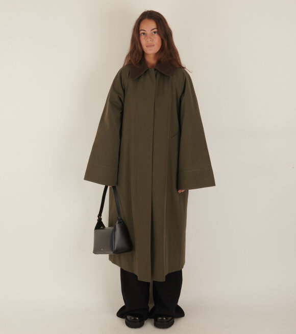 Skall Studio - Gaby Coat Forest Green