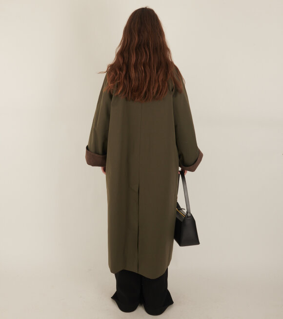 Skall Studio - Gaby Coat Forest Green