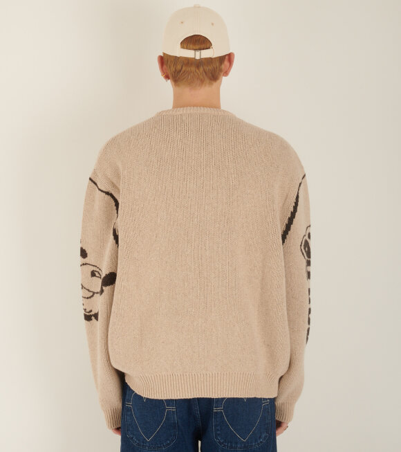 Carne Bollente - Cartoon Wetwork Knit Beige