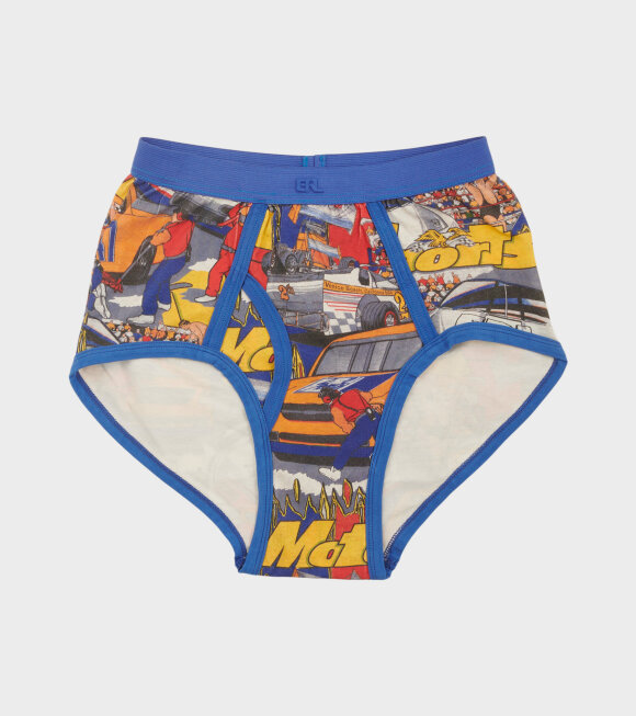 ERL - Printed Brief Underwear Blue/Multi