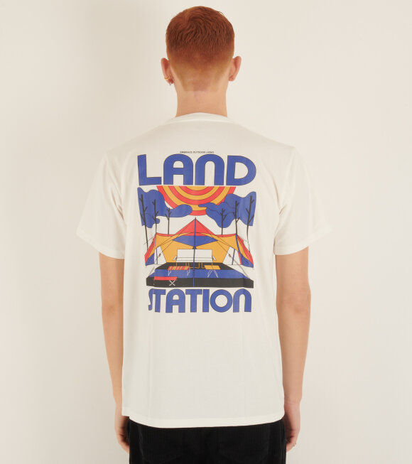 Snow Peak - Land Station T-shirt White